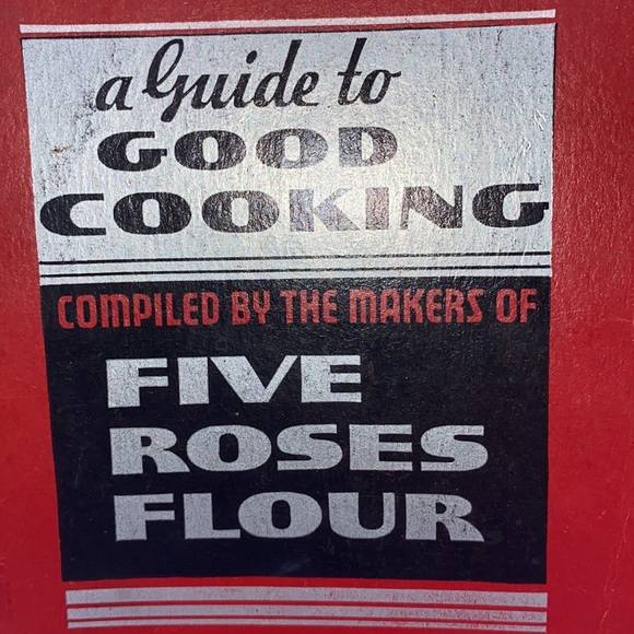 1938 Five Roses Flour A Guide to Good Cooking Red Spiral Bound Recipes Vintage - Picture 2 of 10